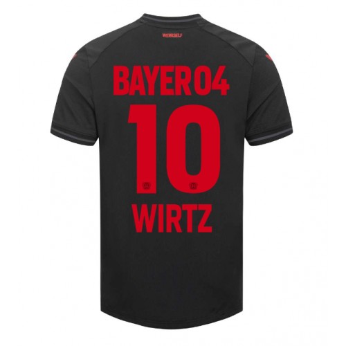 Fotbalové Dres Bayer Leverkusen Florian Wirtz #10 Domácí 2023-24 Krátký Rukáv